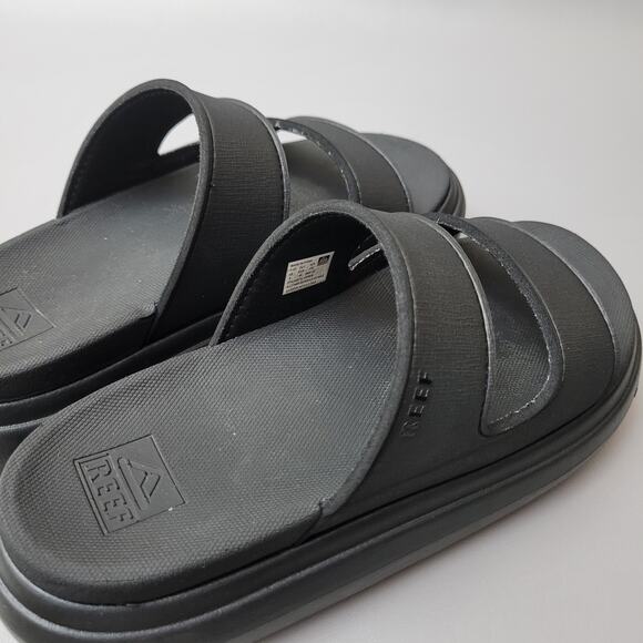 Reef Cushion Bondi 2 Bar Womens Comfort Sandals Black black 9 Medium - Picture 13 of 13